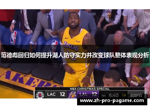 范德彪回归如何提升湖人防守实力并改变球队整体表现分析