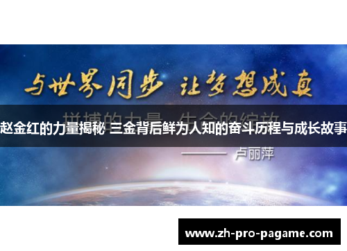 赵金红的力量揭秘 三金背后鲜为人知的奋斗历程与成长故事